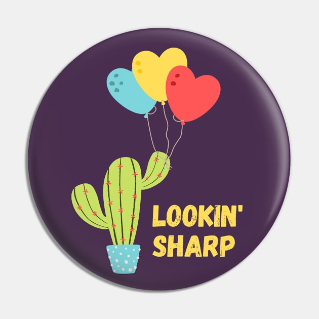 Looking sharp Pin by AndArte