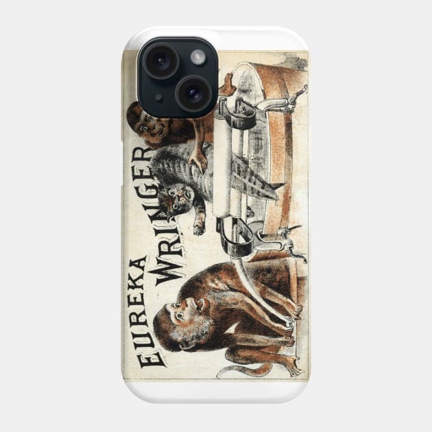 19th C. Monkey Business Phone Case by historicimage