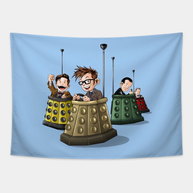 Bump the Doctors Tapestry by saqman