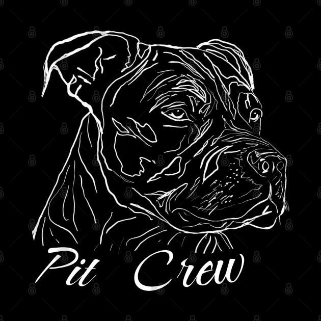 Pit Crew Pit Bull Lovers I love my pit bull by BrederWorks