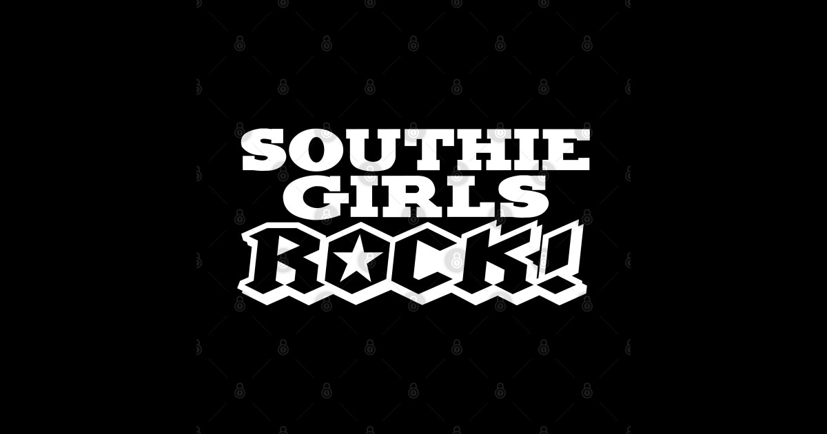 SOUTHIE GIRLS ROCK! - Southie South Boston - Sticker | TeePublic