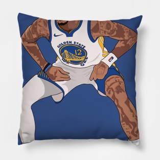 Kelly Oubre Jr - Golden State Warriors Pillow