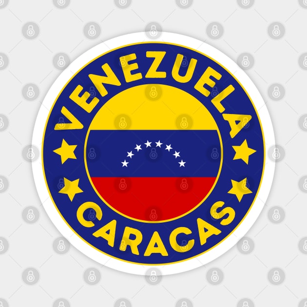 Caracas Magnet by footballomatic