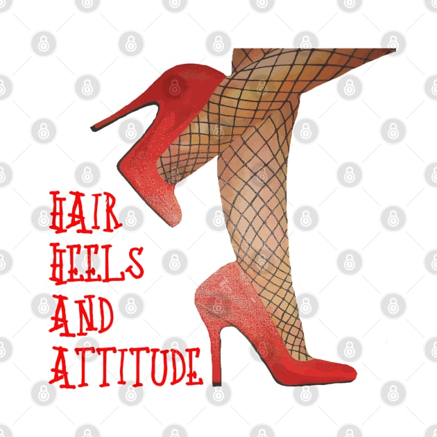 Hair, Heels, And Attitude Drag Day Fun by taiche