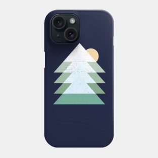 Winter Mountain Sunset Peaks Phone Case