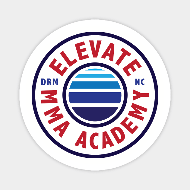 Elevate MMA Academy Circle Logo Magnet by Kyle O'Briant