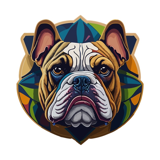 Bulldog Portrait by SpriteGuy95