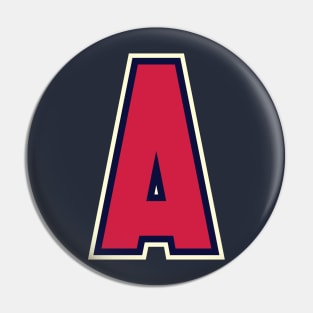 a logo baseball Pin