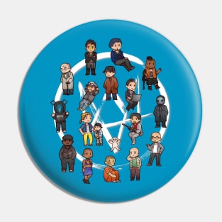 Watch_Dogs Characters Pin