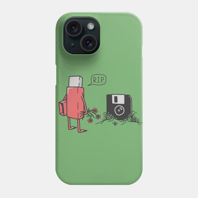 RIP floppy Phone Case by gotoup