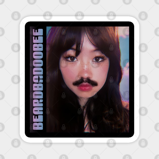 Beardbadoobee - Vintage Magnet by HVRD LVL MERCH