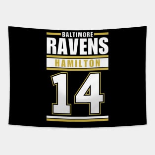 Baltimore Ravens Hamilton 14 Football Players - hopeeeentoday #66 Tapestry