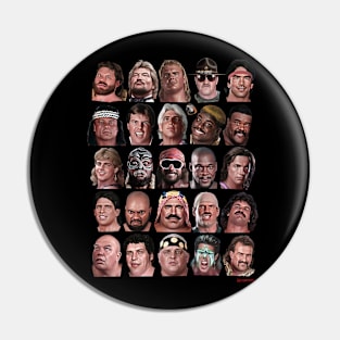 80s wrestling Pin