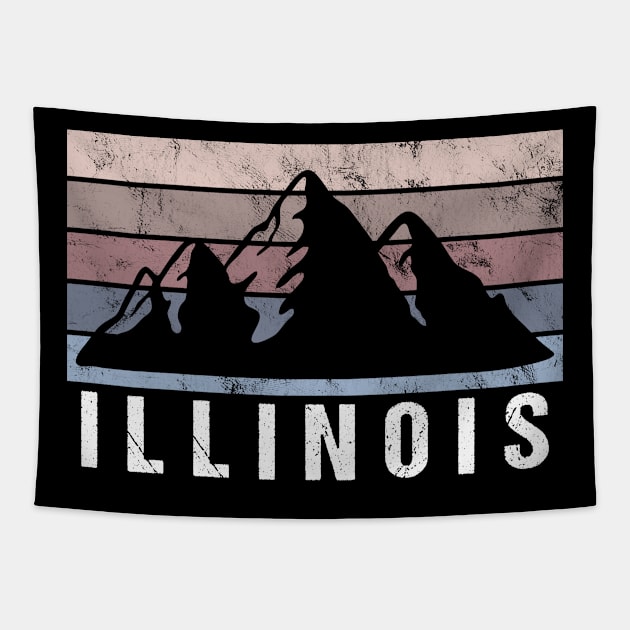 Illinois Gift Tapestry by JKFDesigns