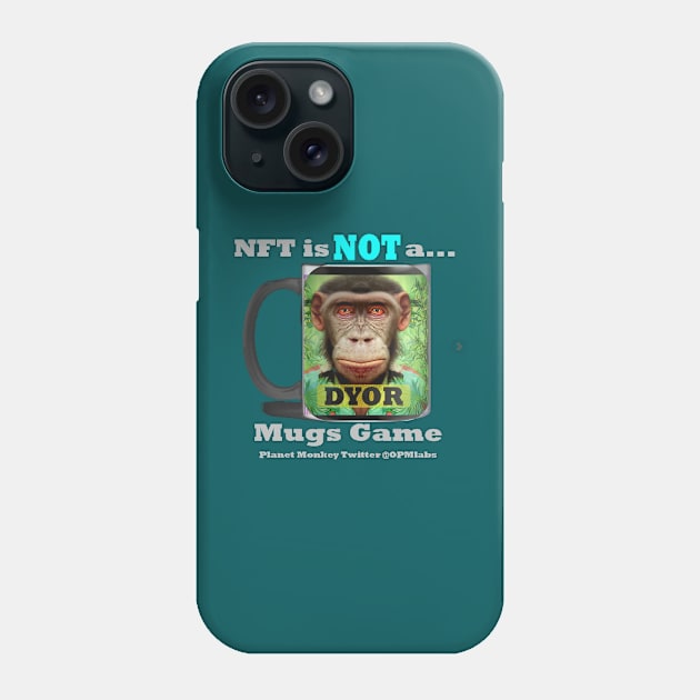 Funny Bored Ape Crypto NFT Meme Phone Case by PlanetMonkey