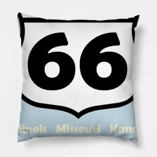 Route 66 Pillow