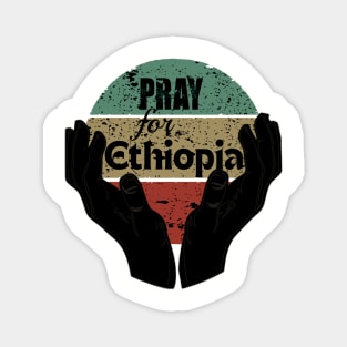 Pray for Ethiopia Magnet