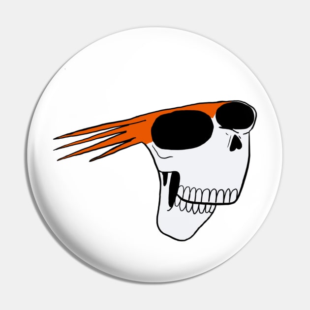 Brendon Small Skull Pin by TheDeathOfMyChildhood1