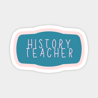 history teacher Magnet