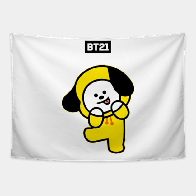 bt21 bts exclusive design 46 Tapestry by Typography Dose