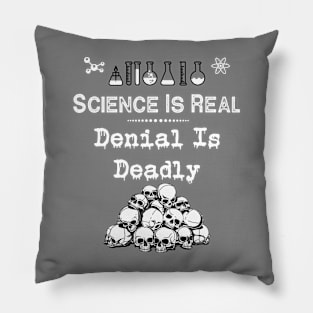 Science Is Real | Denial Is Deadly Pillow