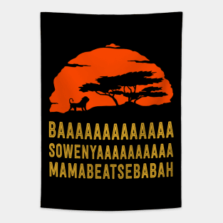 Lion King Opening Scene Tapestry