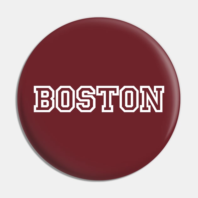 BOSTON Pin by TheAllGoodCompany