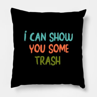 I Can Show You Some Trash - funny Pillow