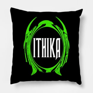 Ithika Shirt "Fish Eye" Logo Pillow