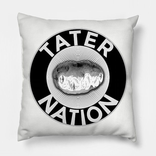 Tater Nation Pillow by Scarebaby