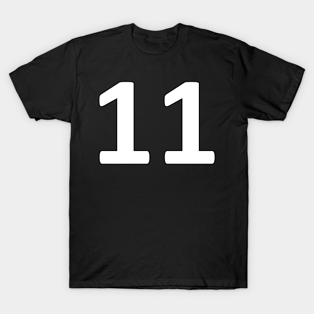 11 number jersey