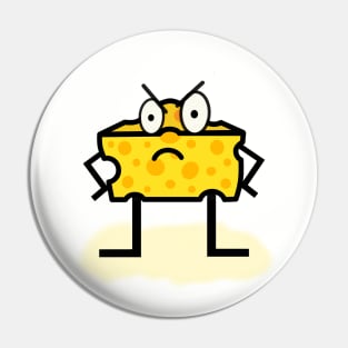 Disgruntled Cheese Pin