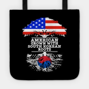 American Grown With South Korean Roots - Gift for South Korean With Roots From South Korea Tote