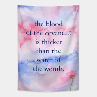 The blood of the covenant Tapestry