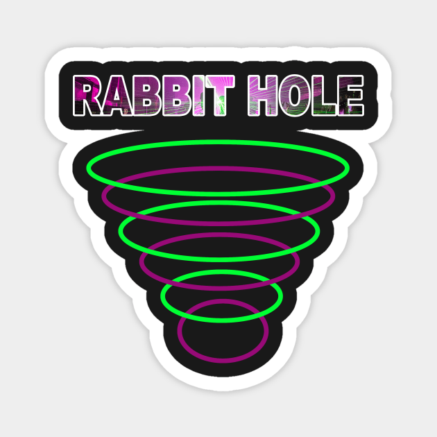 Rabbit Hole - Arcade Fire Magnet by Specialstace83