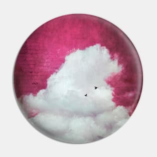 cloud in scarlet sky Pin