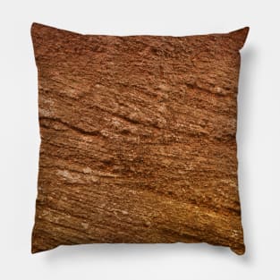 Sandstone rock texture Pillow