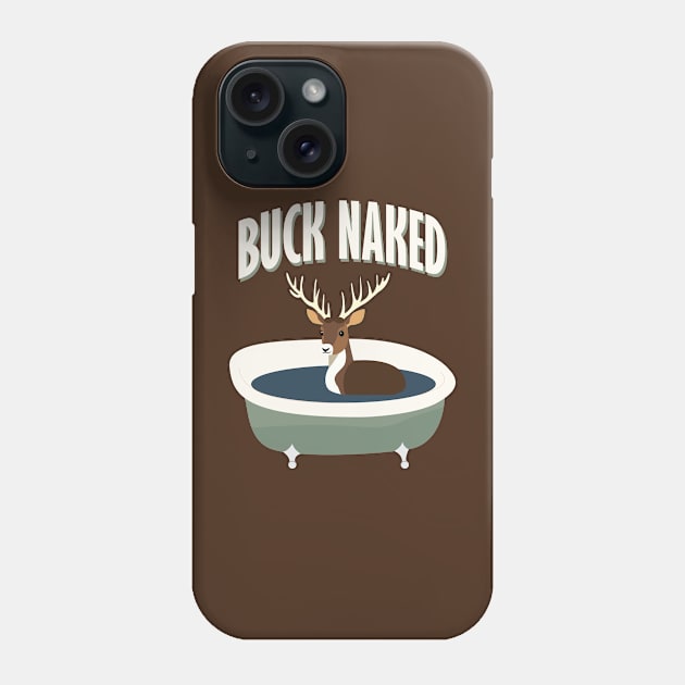 Buck Naked Phone Case by photokapi