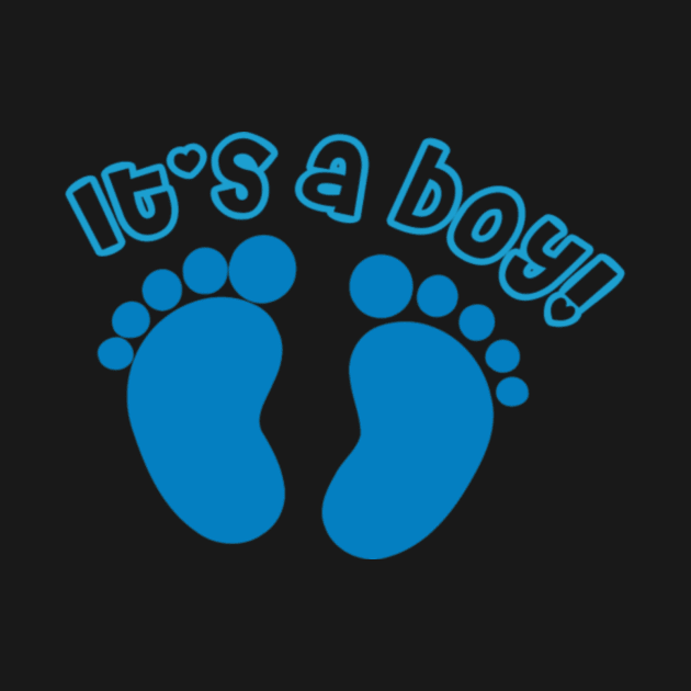 It's A Boy Baby Pregnant Mother T-shirt by songngammo6