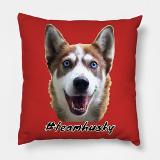 Team Husky Pillow