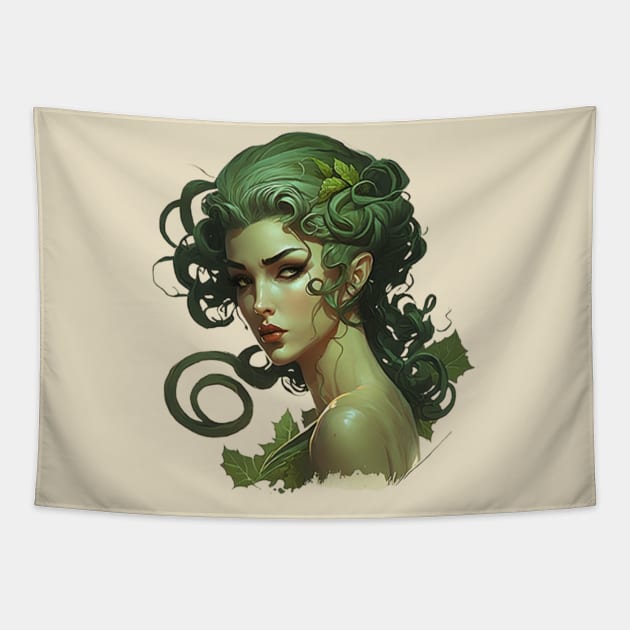 Poison Ivy Tapestry by ForbiddenGeek