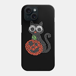 Cat & Pumpkin Phone Case