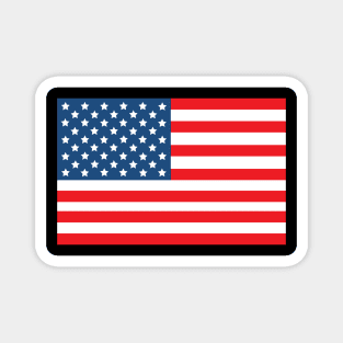 USA flag design Magnet