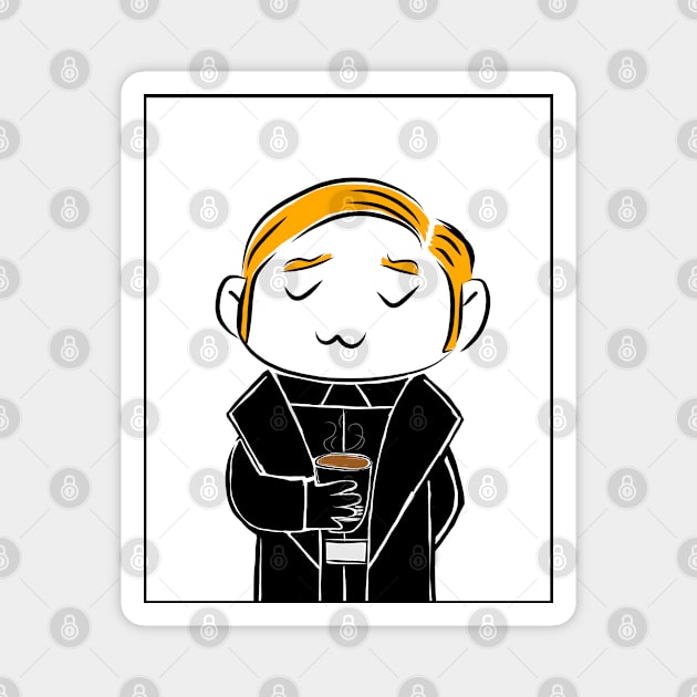 Hux with Tarine tea Magnet by RekaFodor