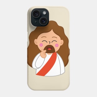 Jesus saranghaeyo (사랑해요) Phone Case