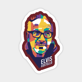 Elvis Costello WPAP Style Magnet