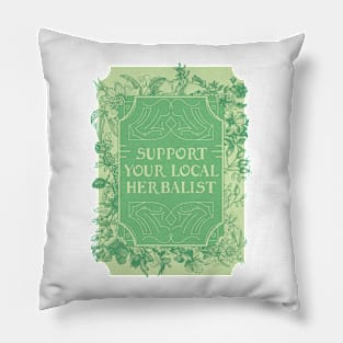 Support Your Local Herbalist Pillow