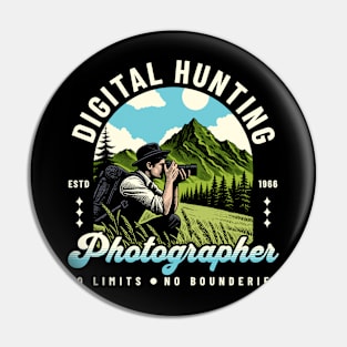 Digital Hunting Photograper Pin