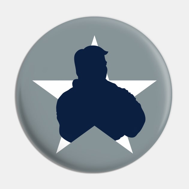 Jimmy Johnson Dallas Logo Pin by Carl Cordes