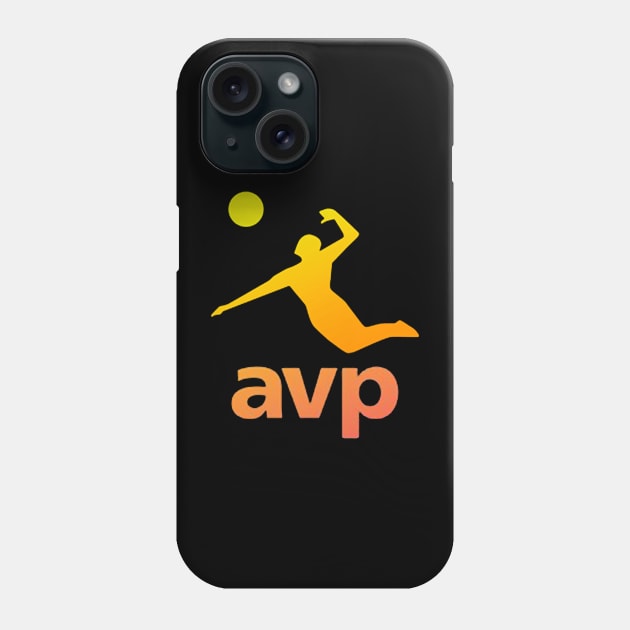 AVP Beach Volleyball Phone Case by Dawn Star Designs